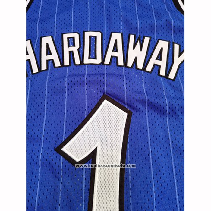 Camiseta Orlando Magic Anfernee Hardaway #1 Mitchell & Ness 1994-95 Azul